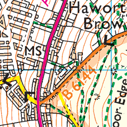 Keighley And Worth Valley Railway Route Map Keighley And Worth Valley Railway - National Trails